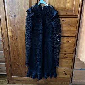 Guess Jet Black w/ Frost Gray Jacqueline Dress